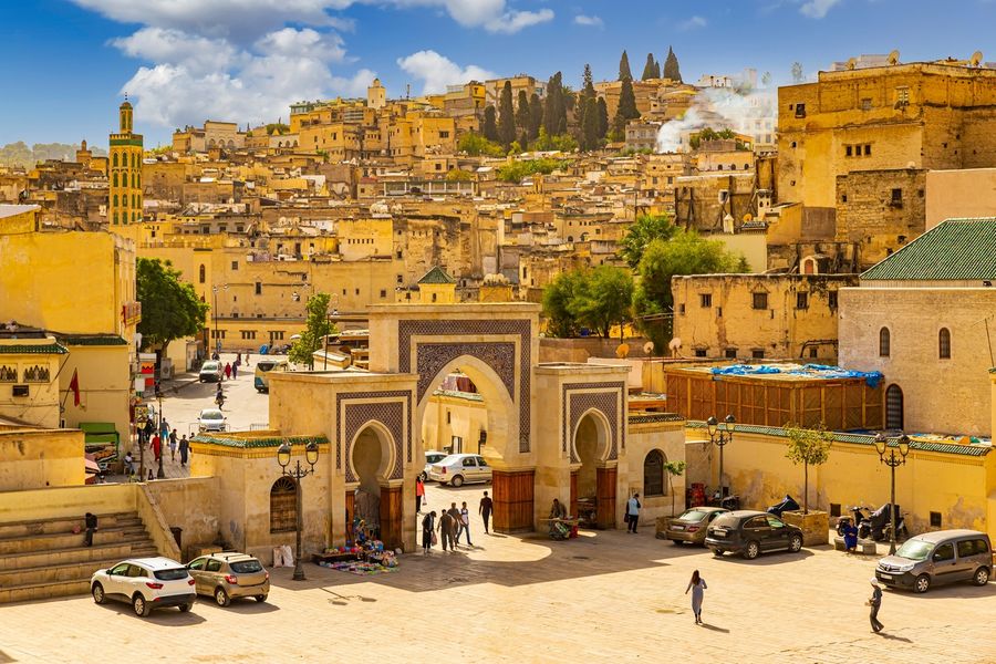 Fes,,Morocco,Historical,Magnificent,Old,Capital,Streets